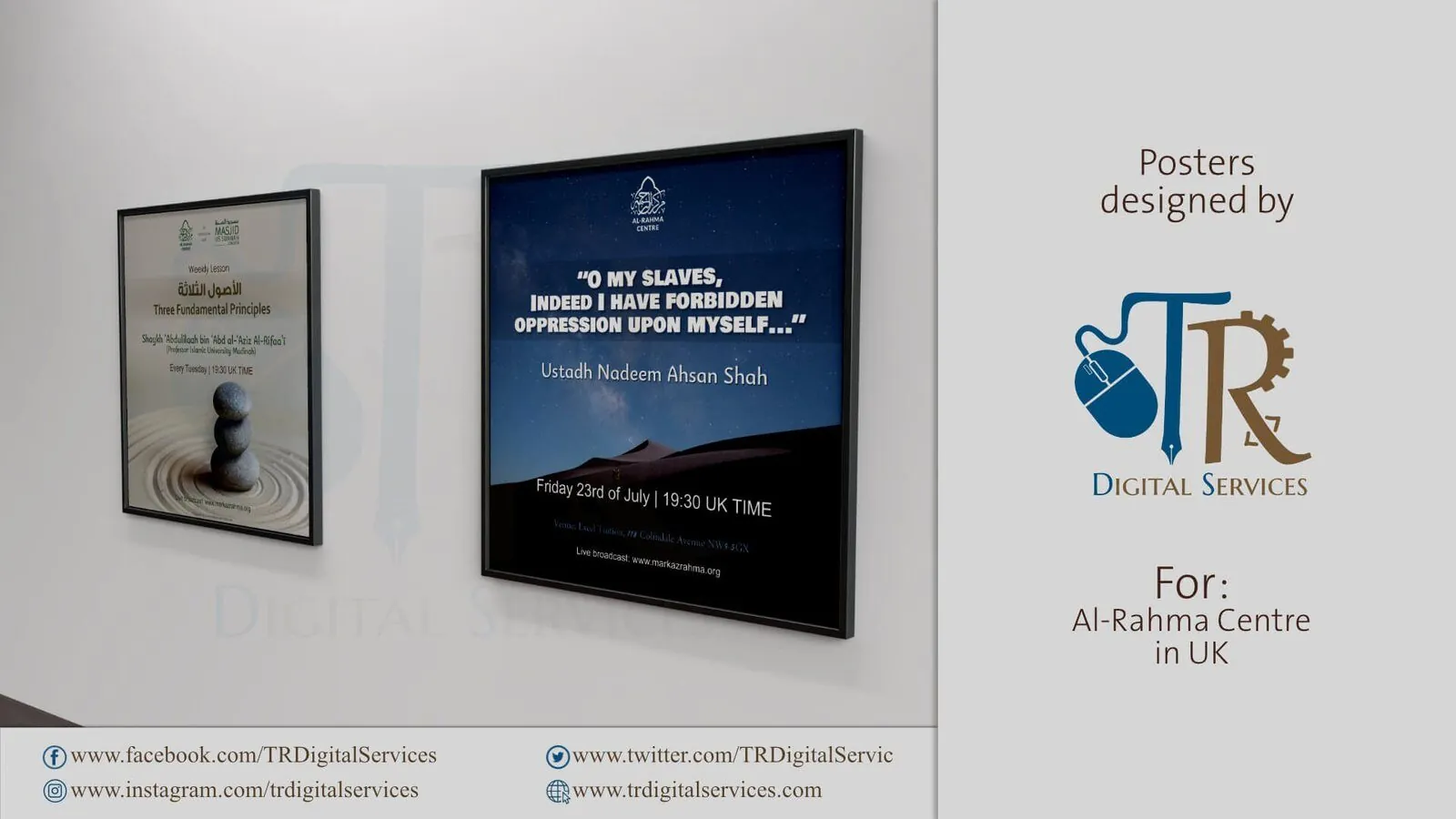 Islamic Learning Posters for Community Outreach