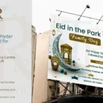 Eid Prayer Poster Design – Markaz Al-Rahma Centre