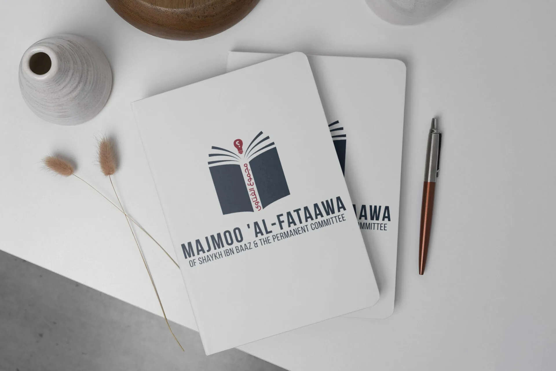 Japan books mockup in real context